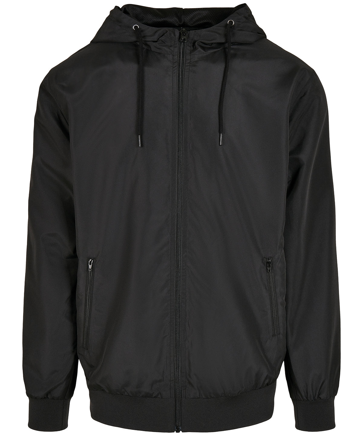 Lightweight Recycled Wind Jacket - Black/Black