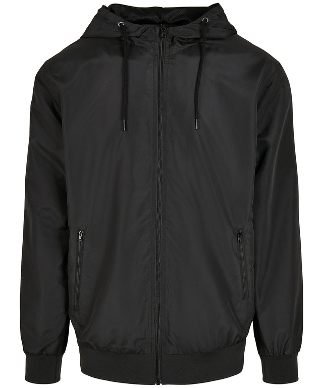 Lightweight Recycled Wind Jacket - Black/Black