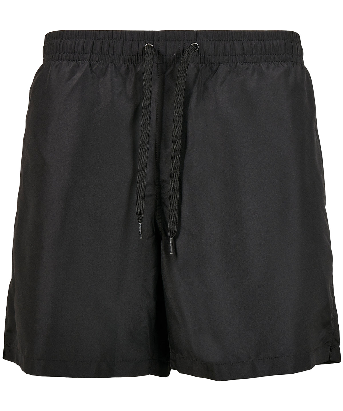 Regular Fit Recycled Swim Shorts - Black