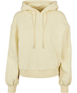 Womens Cotton Oversized Hoodie - Soft Yellow