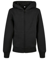 Kids Organic Zip Hoodie - Black