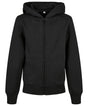 Kids Organic Zip Hoodie - Black