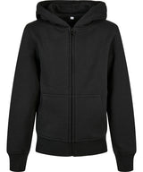 Kids Organic Zip Hoodie - Black