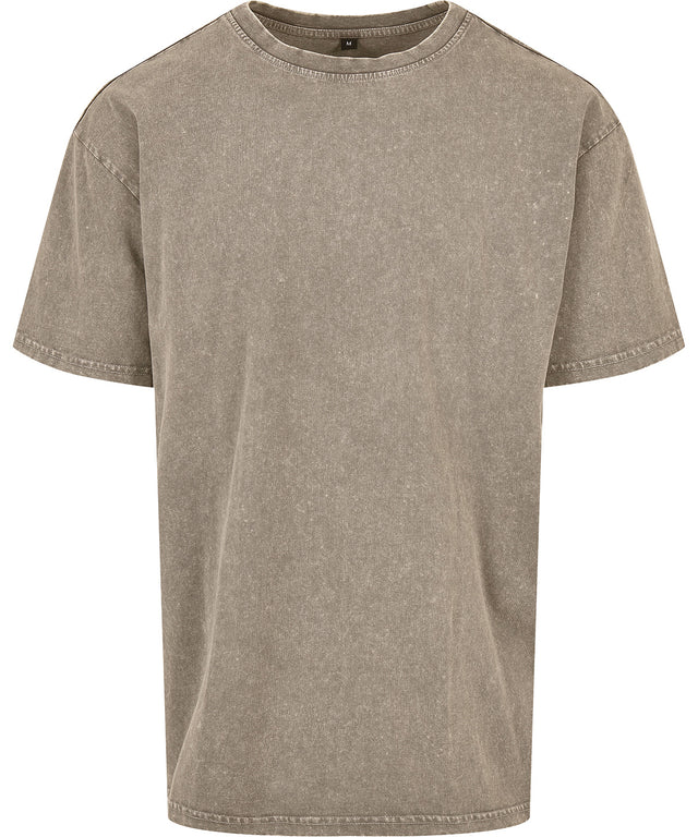 Acid Wash Tee  - Dark Khaki