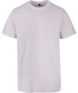 Regular Fit Acid Wash Tee  - Soft Lilac