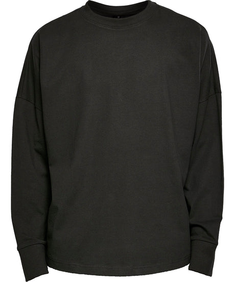 Oversized Long Sleeve Tee - Black