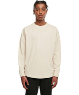 Oversized Long Sleeve Tee - Sand