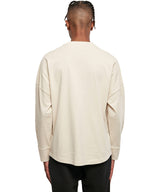 Oversized Long Sleeve Tee - Sand