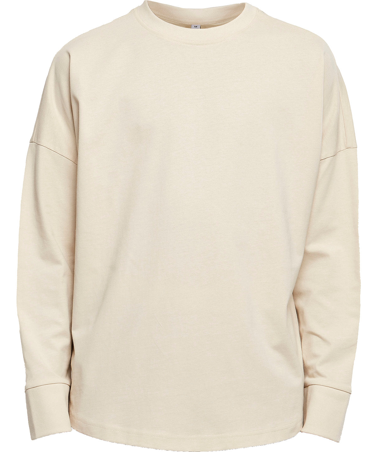 Oversized Long Sleeve Tee - Sand