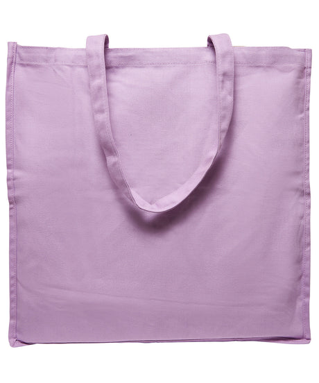 Casual Canvas Tote Bag  - Soft Lilac