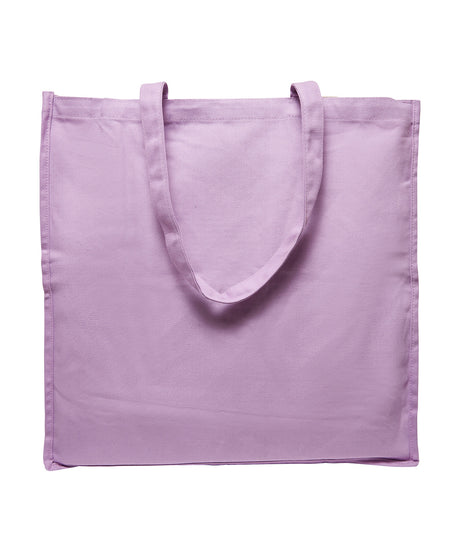 Casual Canvas Tote Bag  - Soft Lilac