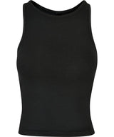 Womens Slim Fit Y-Back Vest - Black