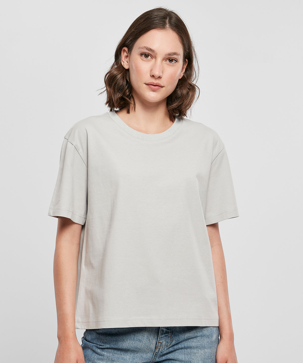 Womens Stapel Tee - Soft Salvia