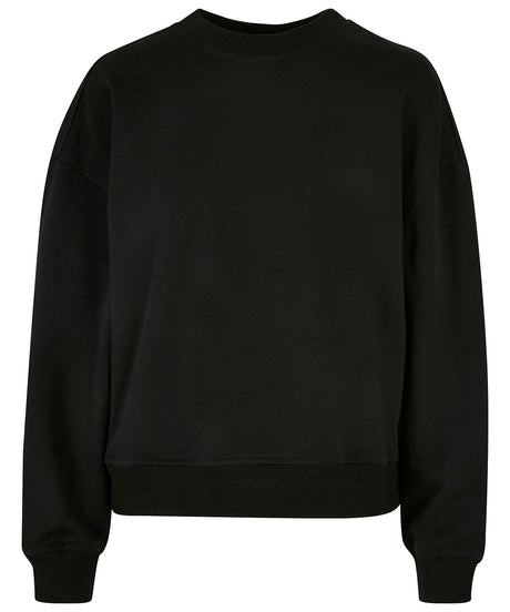 Womens Oversized Sweatshirt  - Black