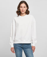 Womens Oversized Sweatshirt  - Soft Yellow