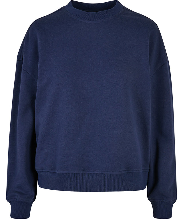 Womens Oversized Sweatshirt  - Light Navy