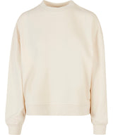 Womens Oversized Sweatshirt  - White Sand