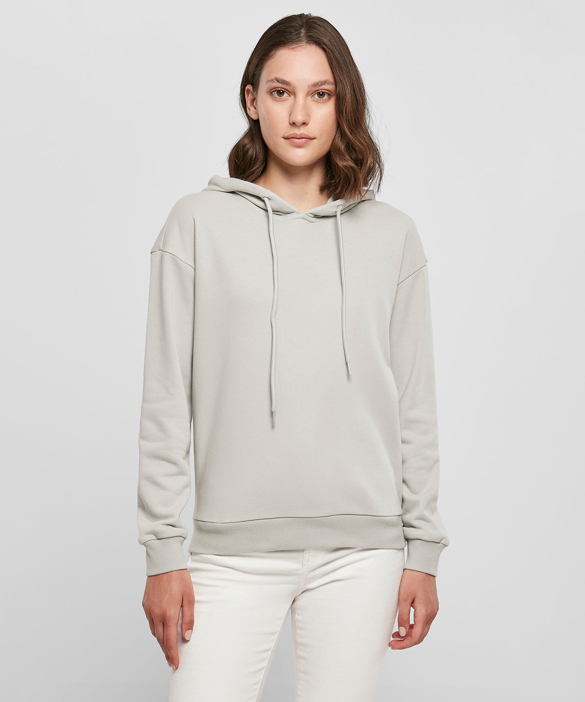 Womens Basic Hoodie  - White