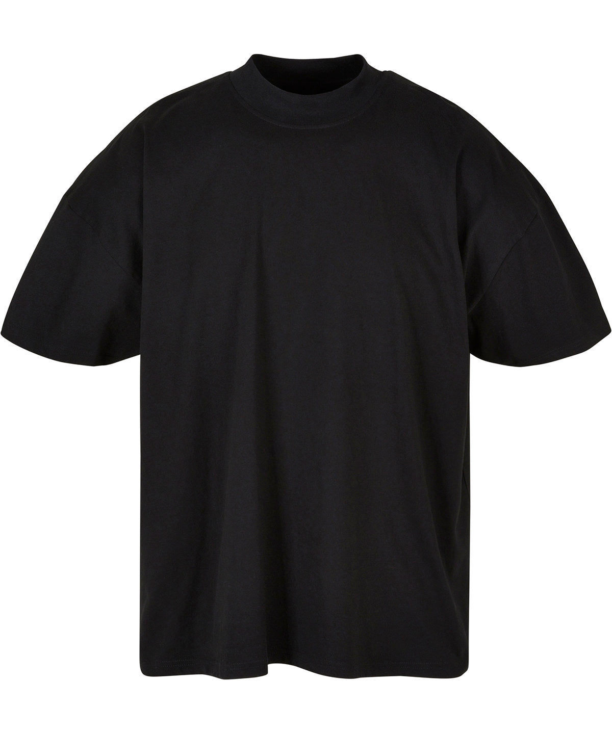 Oversized Cotton Tee - Black