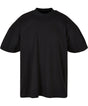 Oversized Cotton Tee - Black