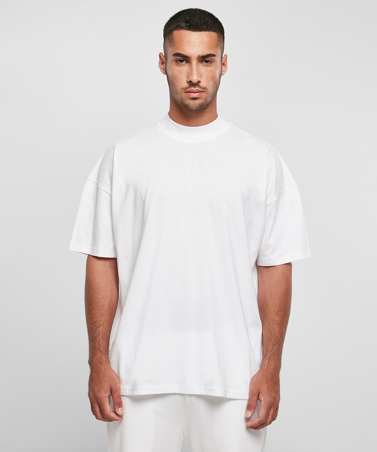 Oversized Cotton Tee - Black