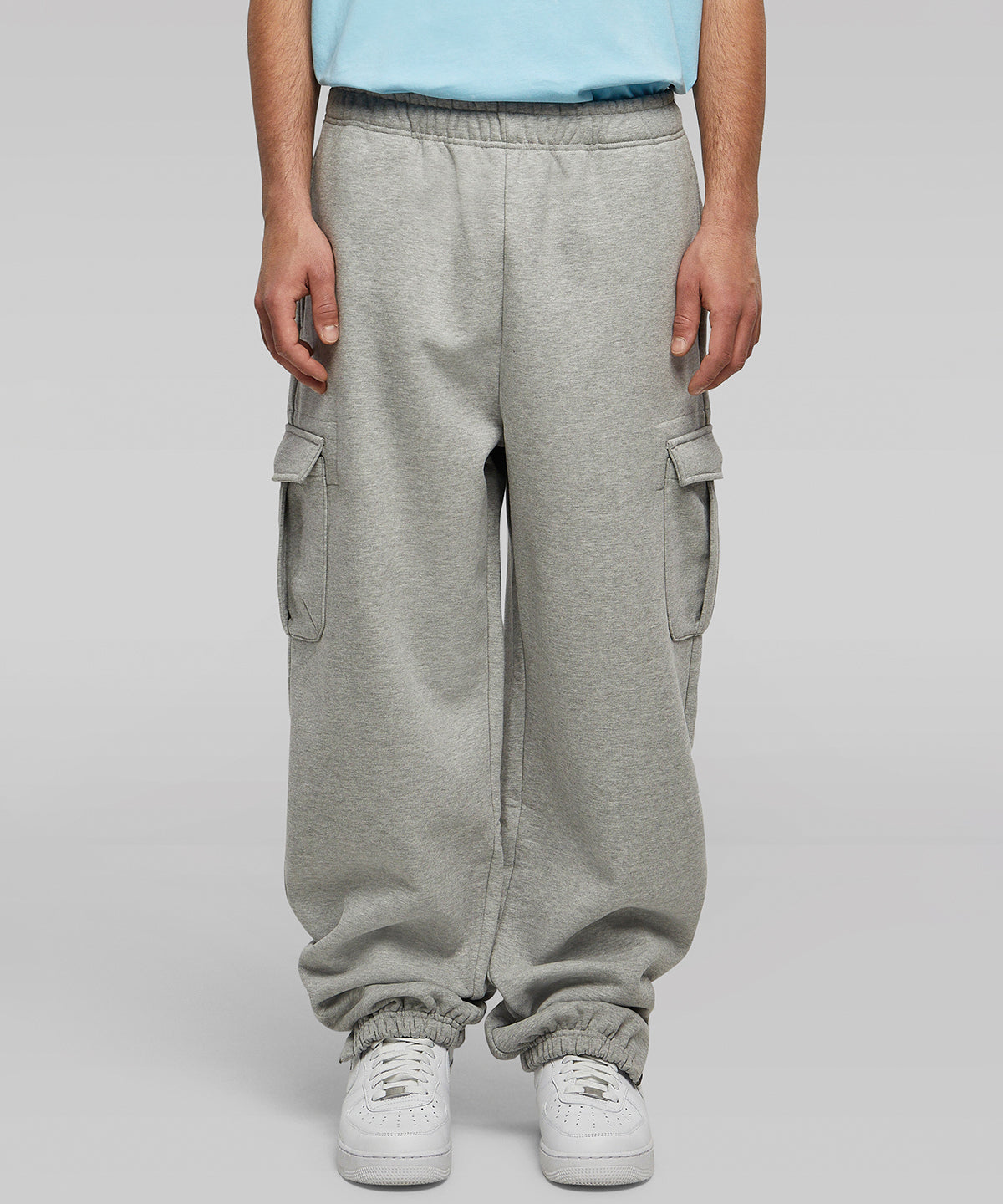 Retro Cargo Sweatpants - Black