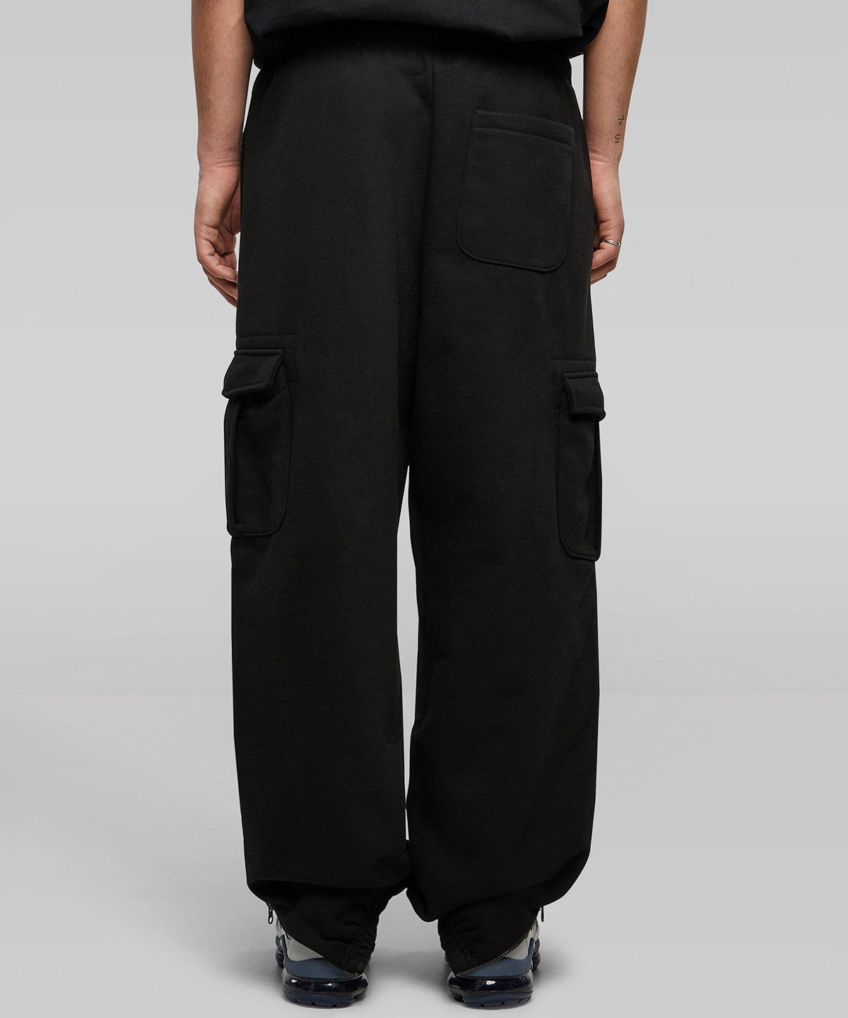 Retro Cargo Sweatpants - Heather Grey