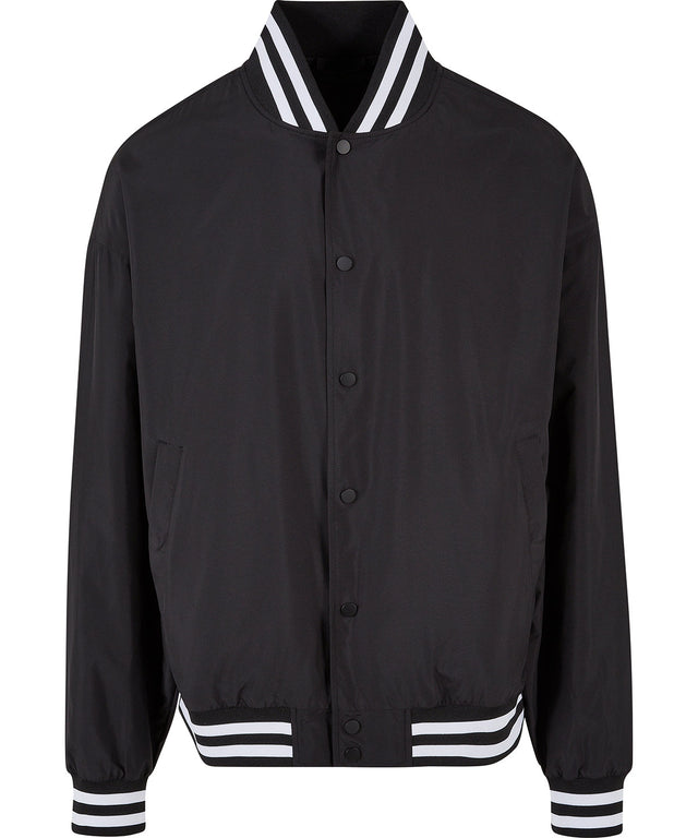 Lightweight College Jacket - Black