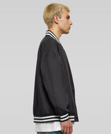 Lightweight College Jacket - Black