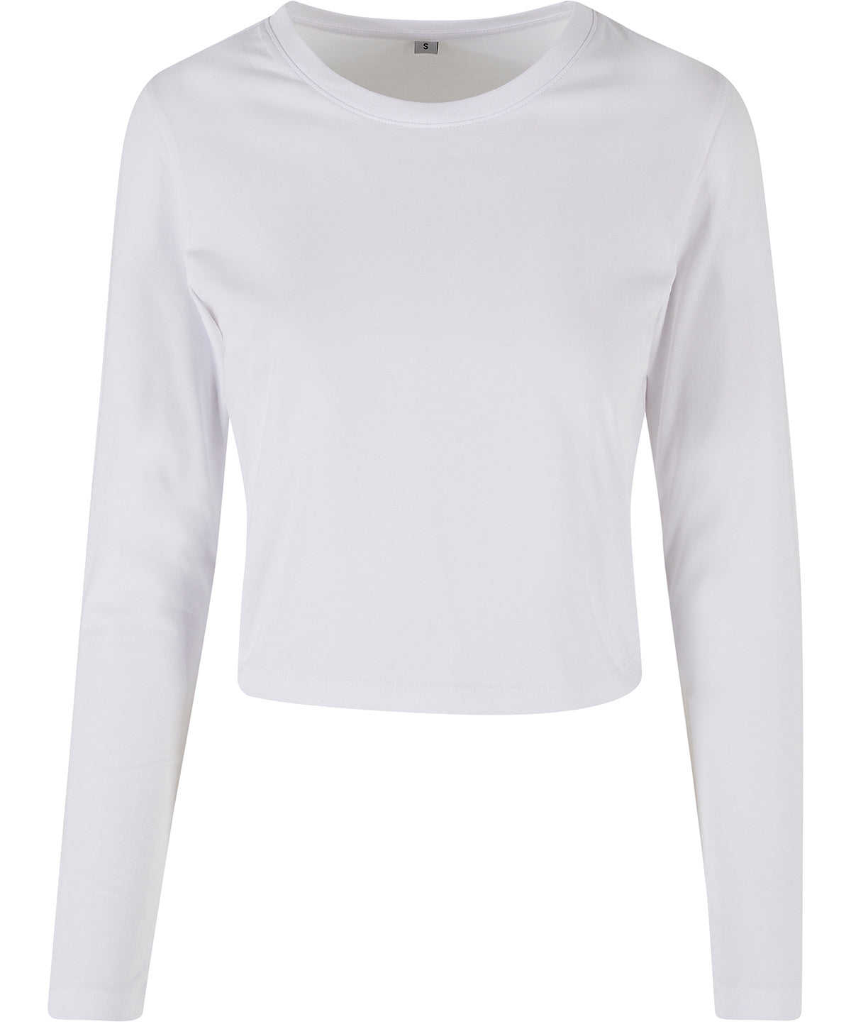 Womens Basic Long Sleeve Tee - White