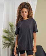 Womens Comfort Acid Wash Tee  - Soft Salvia