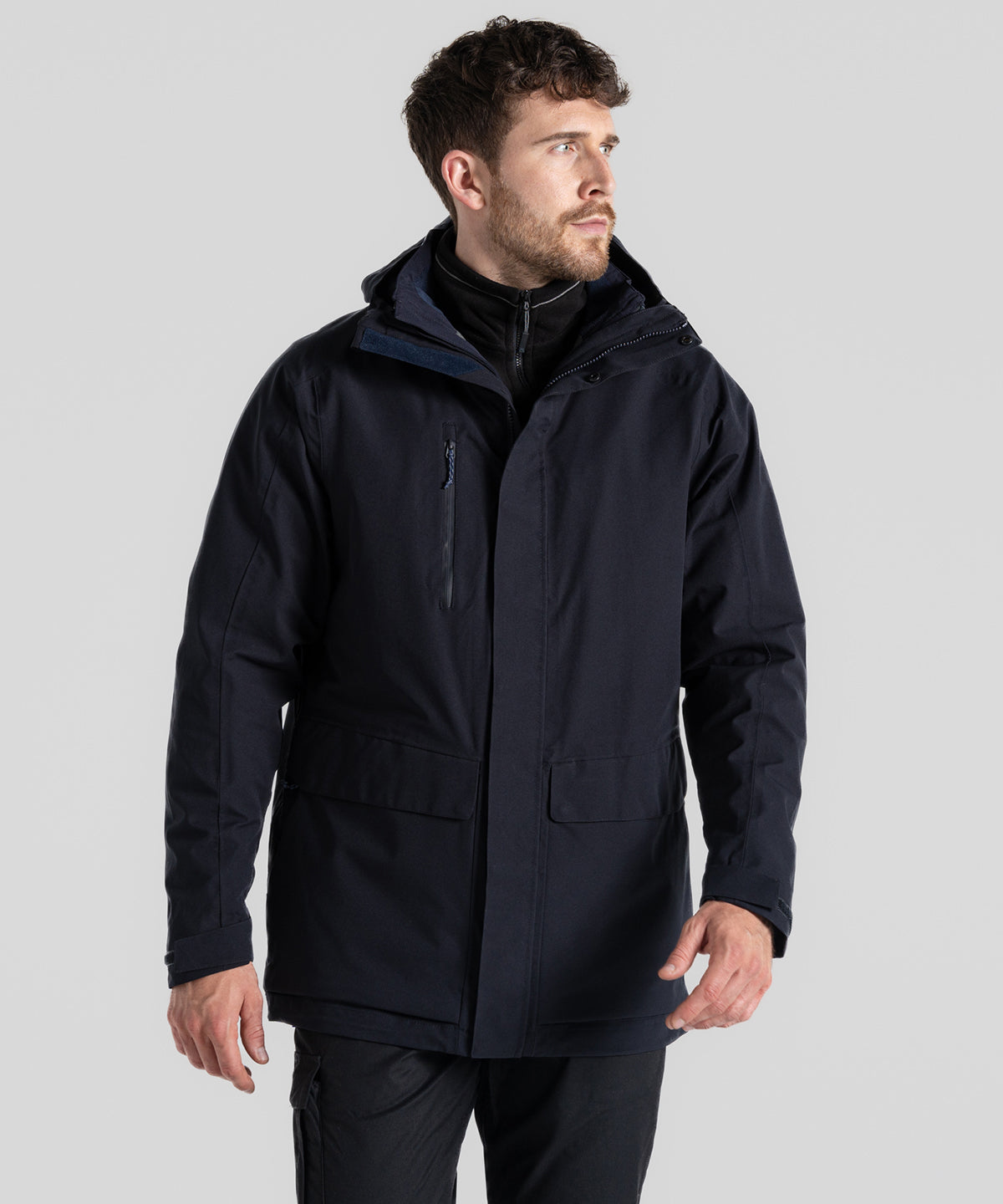 Expert Kiwi pro stretch 3-in-1 jacket - Dark Navy