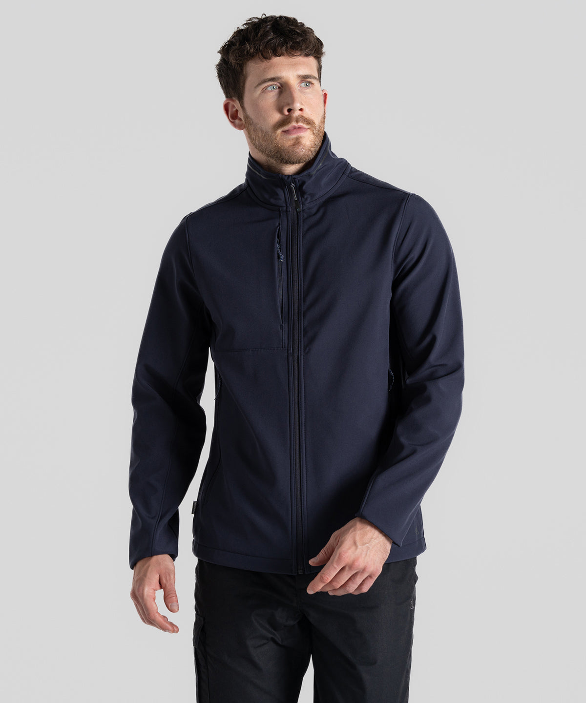 Expert Basecamp softshell jacket - Carbon Grey