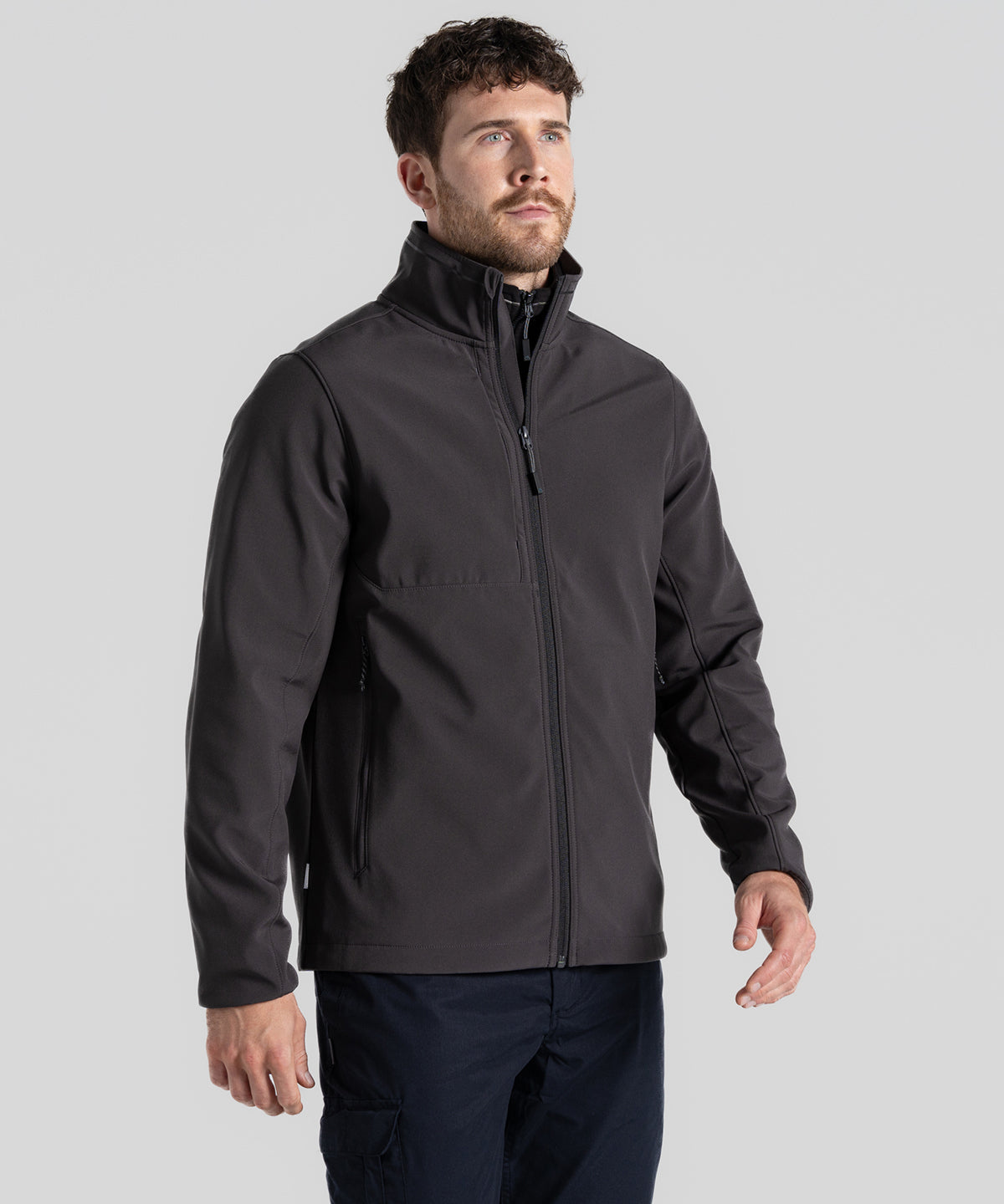 Expert Basecamp softshell jacket - Carbon Grey