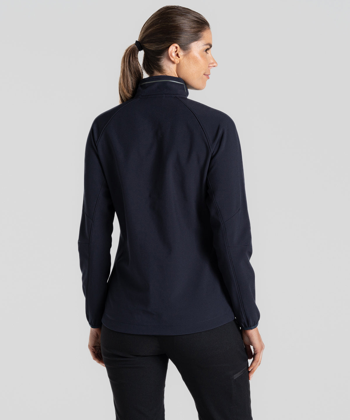 Expert women’s Basecamp softshell jacket - Black