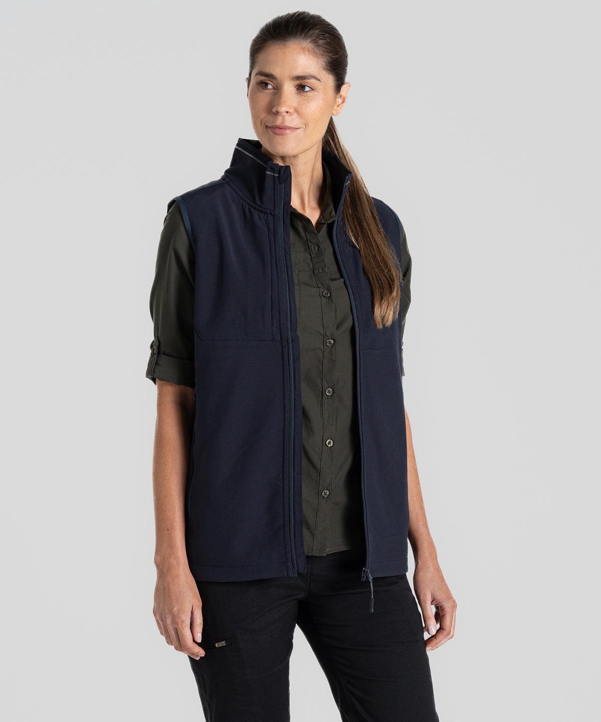 Expert Basecamp softshell vest - Dark Navy