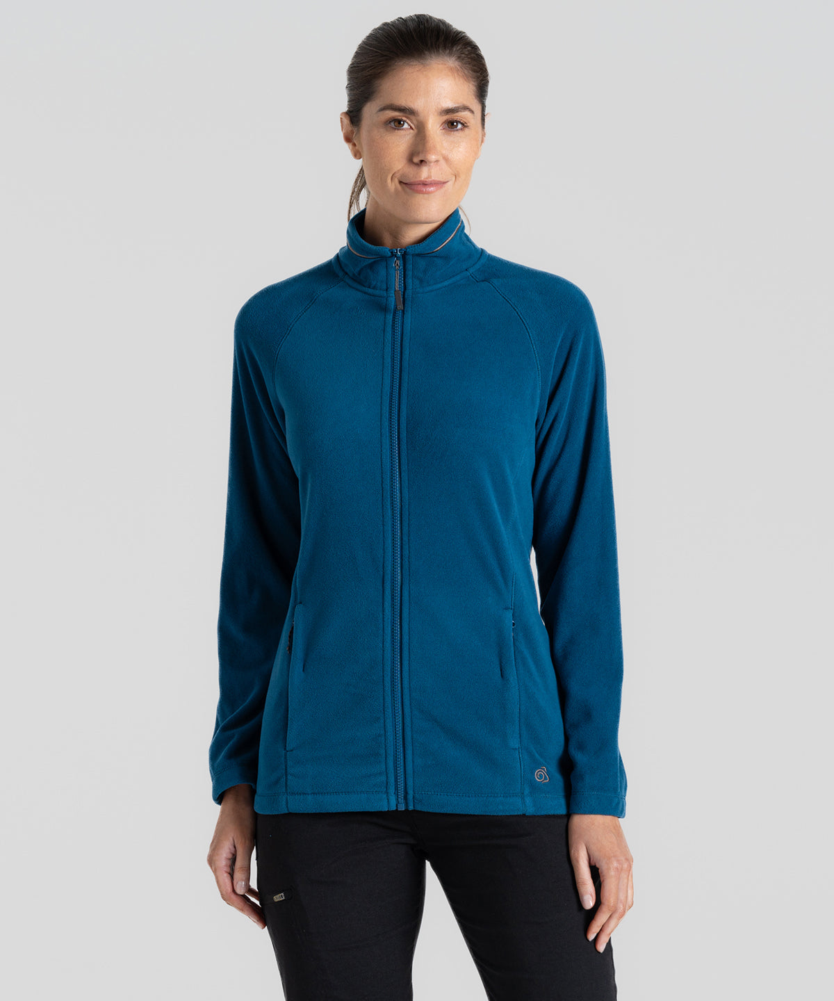 Expert women’s Miska 200 fleece jacket - Poseidon Blue