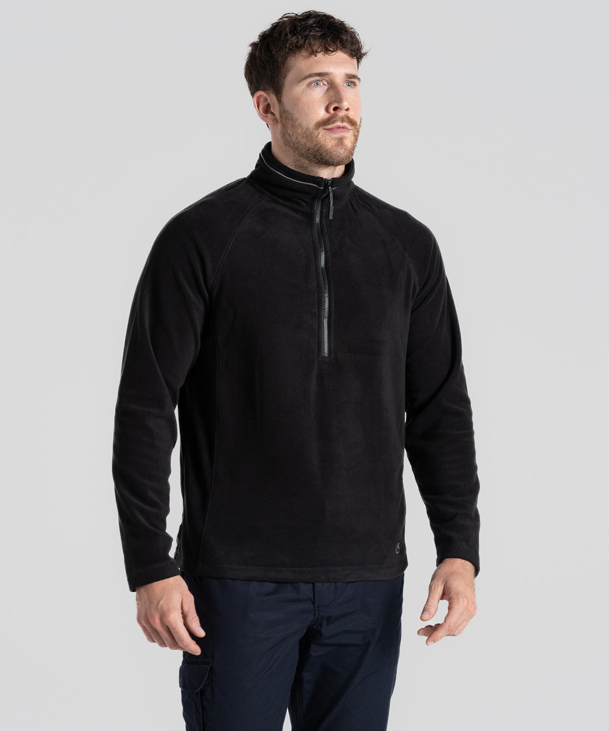 Expert Corey 200 fleece half-zip - Black