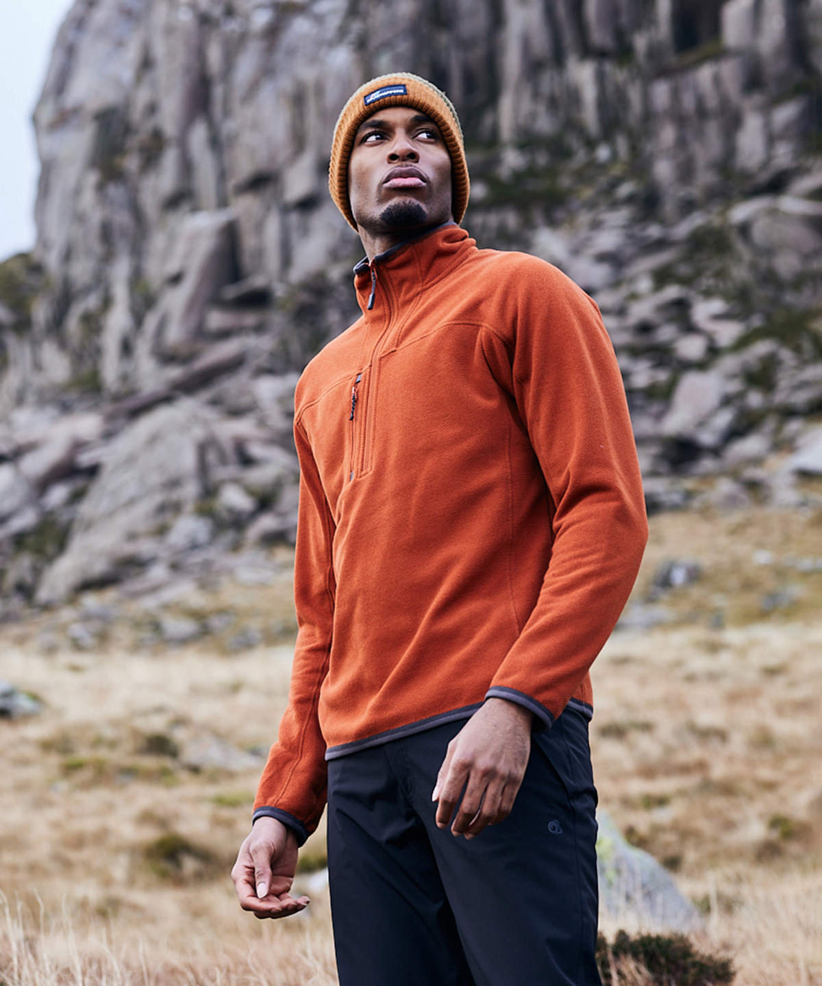 Expert active half-zip fleece