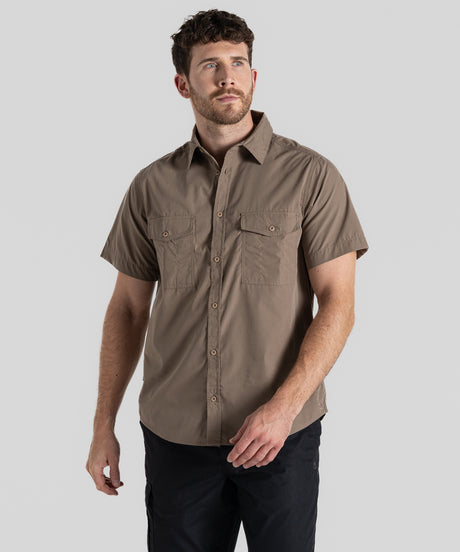 Expert Kiwi short-sleeved shirt - Pebble