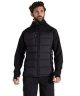 Castleford hybrid workwear jacket - Black