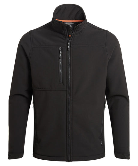 Whitby softshell workwear jacket - Black