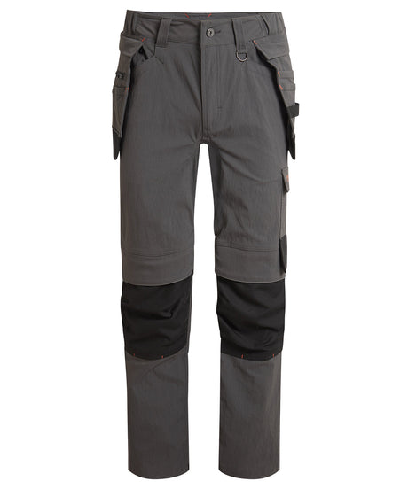 Sheffield stretch holster workwear trousers - Carbon Grey/Black