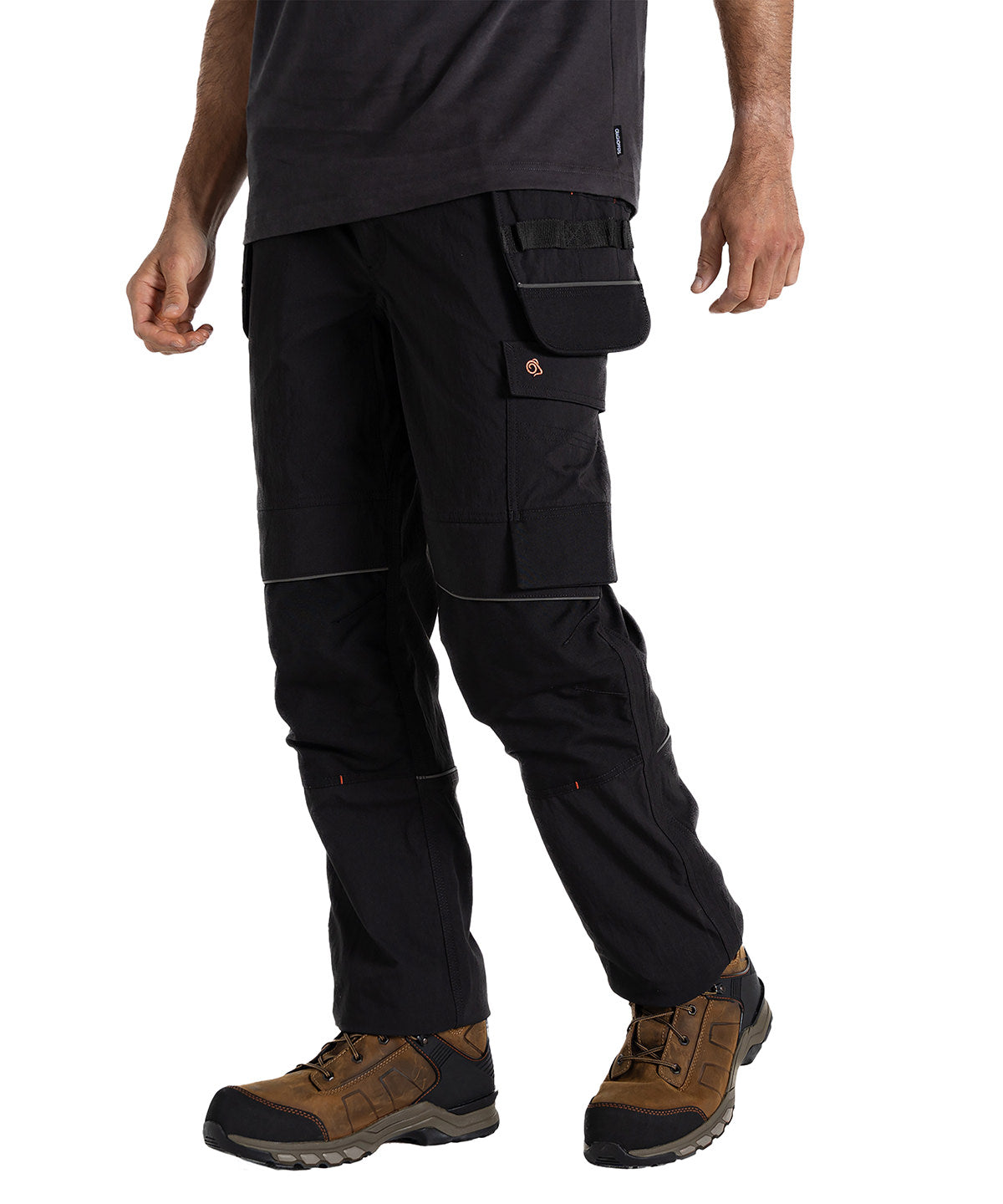 Sheffield stretch holster workwear trousers - Black