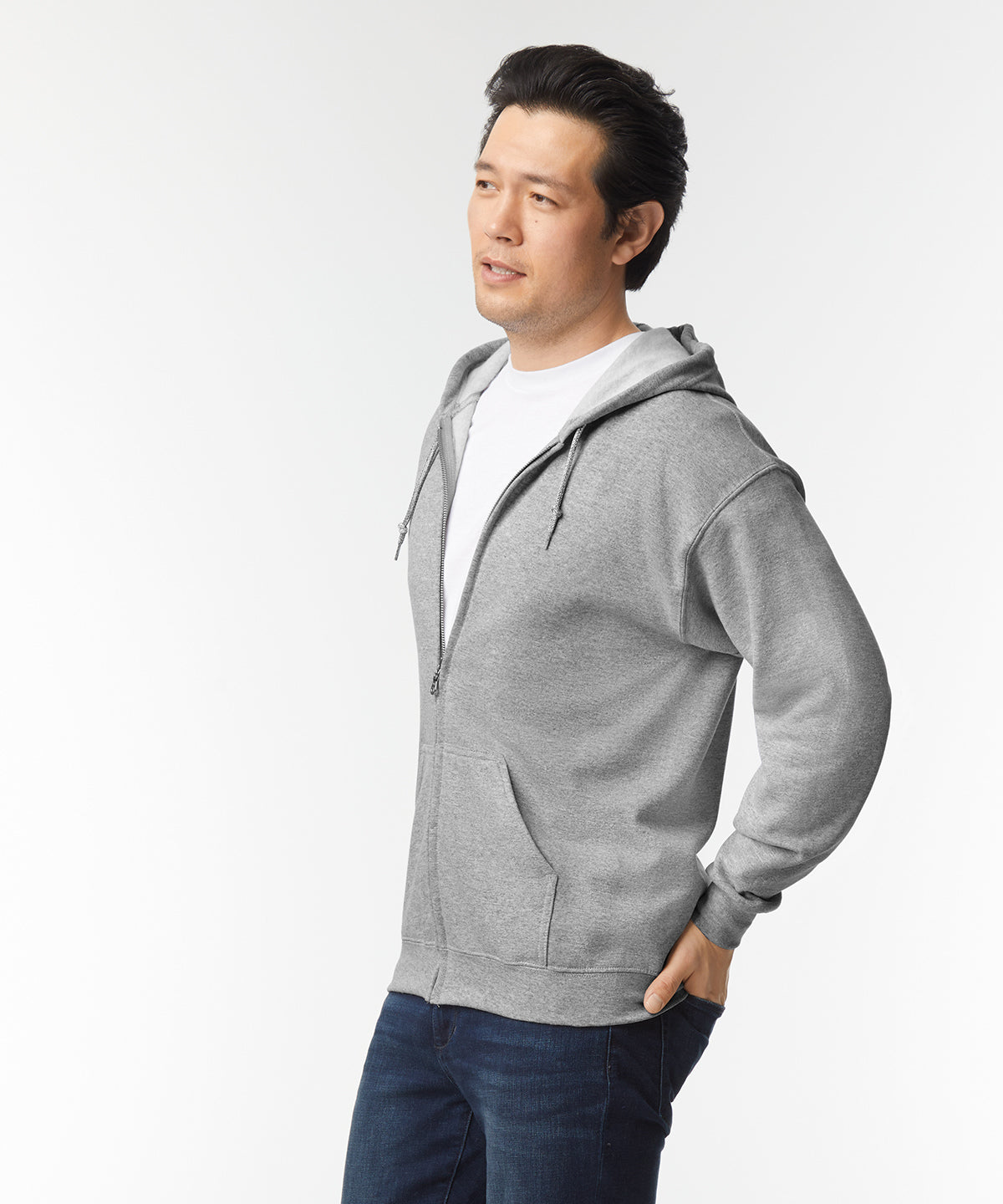 Heavy Blend™  full zip hooded sweatshirt