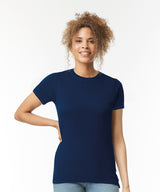 Comfy Women's Cotton T-Shirt - Antique Sapphire