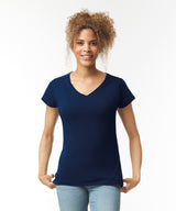 Comfy V-Neck Tee for Women - Azalea