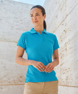 Womens Performance Polo Shirt - Bright Orange