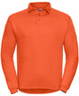 Heavy-duty collar sweatshirt