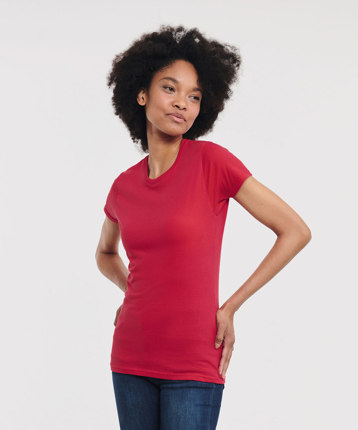 Women's Slim Fit T-Shirt - Classic Red